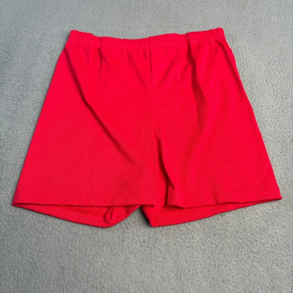 Vintage Chicago Bulls KIDS T-Shirt and Shorts Set Made in USA Red White M 5-6